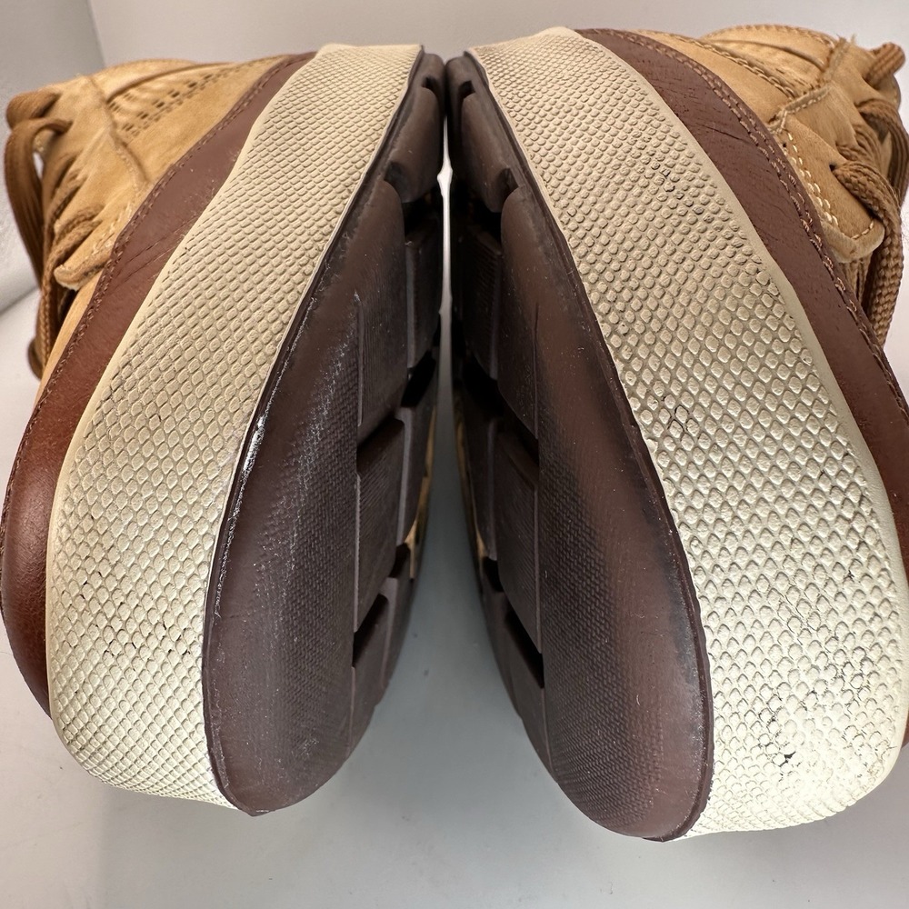 310 Motoring Men's Shoes Size 12 EU 46 Hurricane 31501 Wheat Brown Leather Suede - Picture 10 of 16